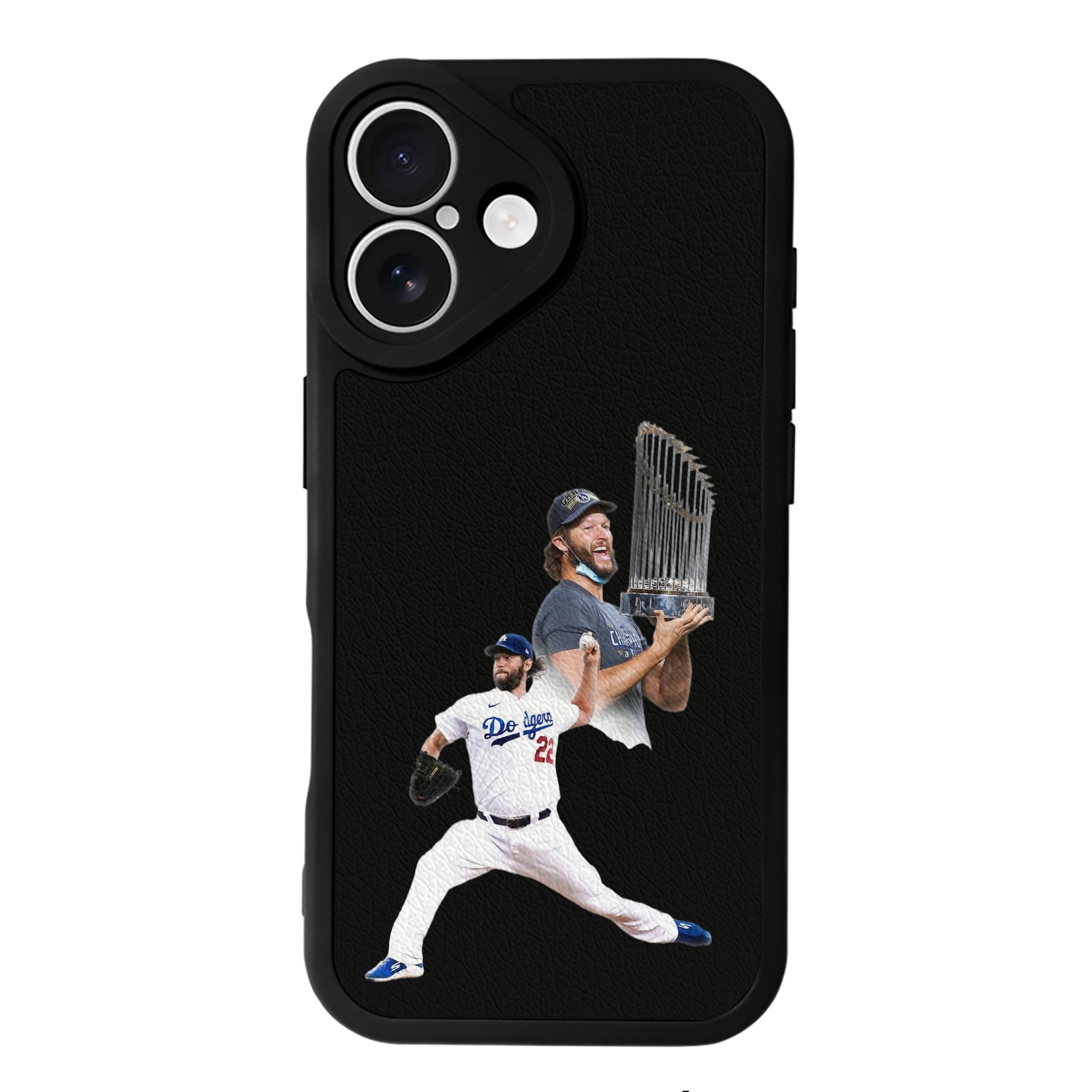  IPhone 16 Silicone Leather Case – UV Print, Lambskin Texture – Perfect Fit, Wireless Charging Compatible, Scratch Resistant, Precise Cutouts – Stylish Protection For IPhone 16